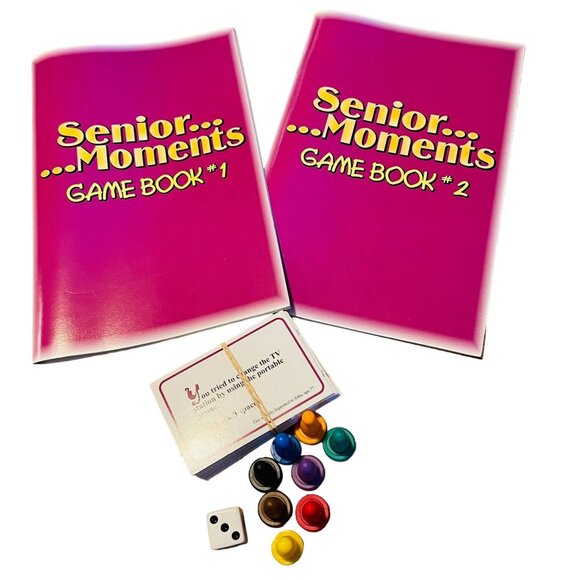 Senior Moments Board Game - Hilarious Memory Challenge For Seniors With Game Boo - Picture 3 of 12
